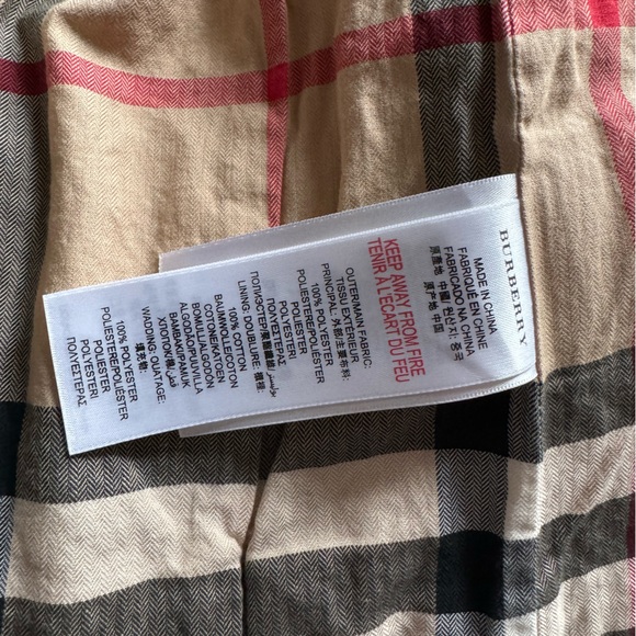 Size 12m Burberry jacket - Picture 6 of 6